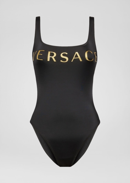 Versace Logo One-Piece Baddräkt Dam - 847560IDX